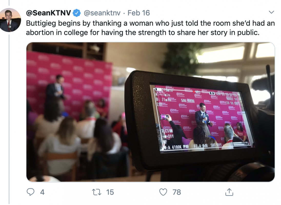 Watch: Buttigieg – We’Re 'All Lifted Up’ With Abortion Stories | Mrctv